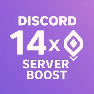 14x Server Boosts 1 week duration