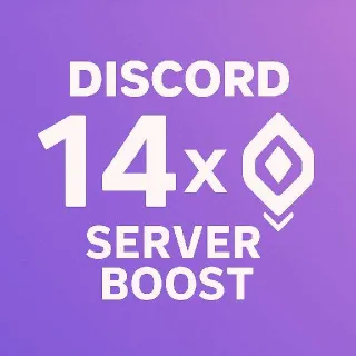 14 Server Boosts