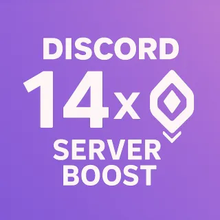 14X Month Discord Server Boost