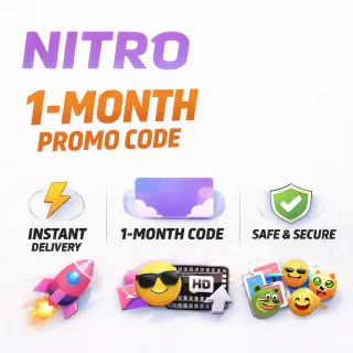Discord Nitro 1 Month (Promo Code)