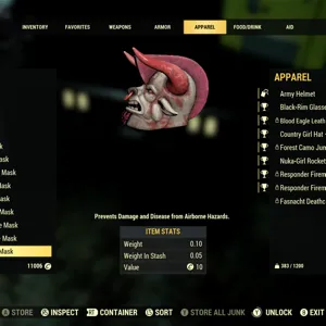 Glowing Minotaur Mask