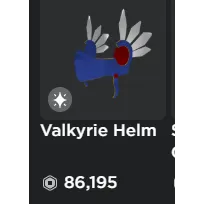 Other Valk Helm Roblox Limited In Game Items Gameflip