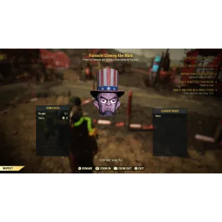 Fasnacht Glowing Abe Mask