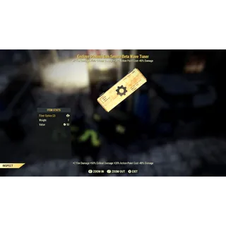Enclave Plasma Gun Severe Beta Wave Tuner