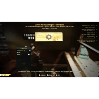 Enclave Plasma Gun Aligned Flamer Barrel