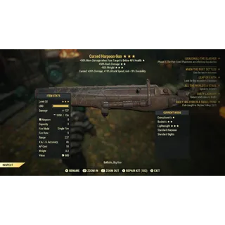 Cursed Harpoon Gun