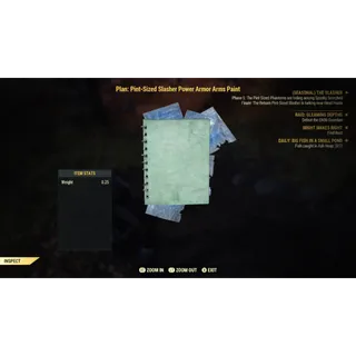 Pint-Sized Slasher Power Armor Arms Paint
