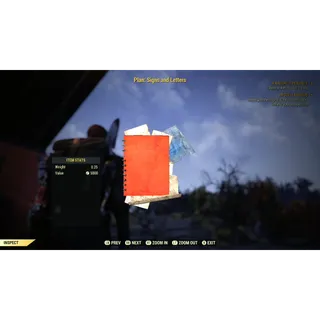 Plan | Signs And Letters