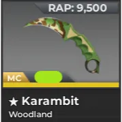 Woodland Karambit | BloxStrike