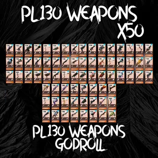 PL 130 Weapons