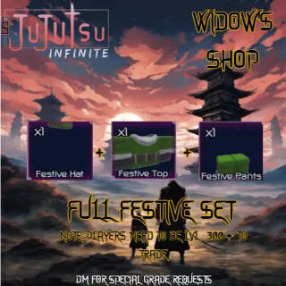 Full Festive Set | jujutsu infinite