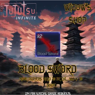 blood sword| jujutsu infinite