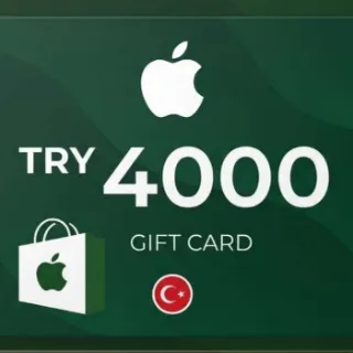 Apple 4000 TRY / TL iTunes and AppStore