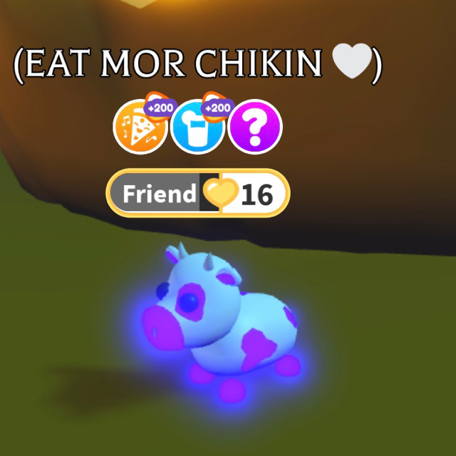 MFR Cow - Adopt Me! Game Item - Gameflip