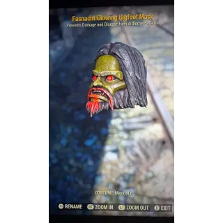 Glowing Bigfoot Mask