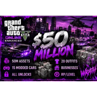 GTA Enhanced PC | $50M Boost