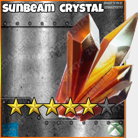 Sunbeam Crystal 500x Game Items Gameflip