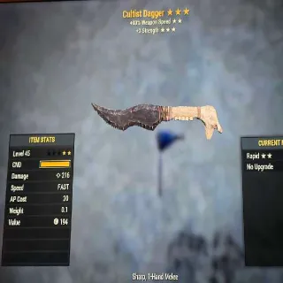 Rare Legacy Cultist Dagr