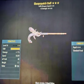 Legacy SheepsquatchStaff