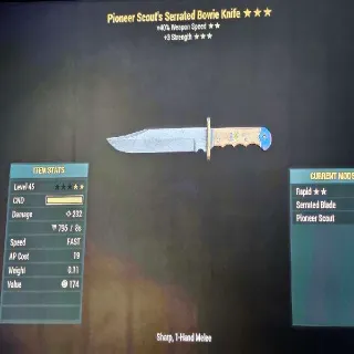 Legacy Bowie Knife Rare
