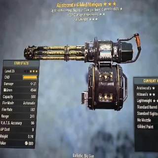 Legacy Gilded MiniGun
