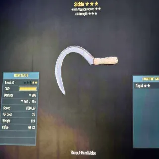 Legacy Sickle Rare