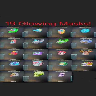 19 Glowing Masks!