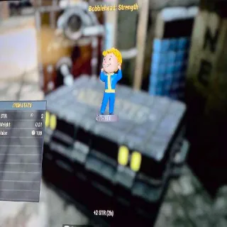 250 Strength Bobblehead