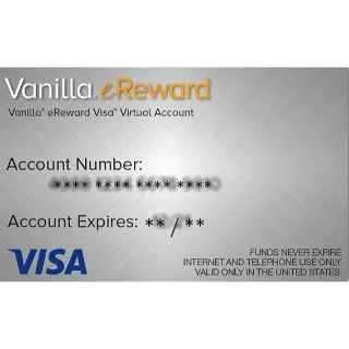 $1.00 Virtual Visa Card VCC