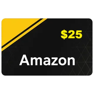 $25.00 Amazon Auto delivery +  Card + Receipt available
