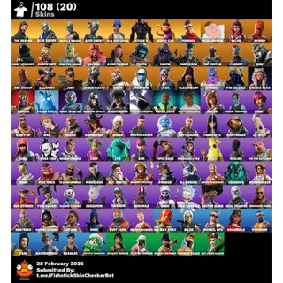 [PC/PSN/XBOX]🔥LEVEL 2060🔥108 SKINS🔥THE REAPER💀BLUE TEAM LEADER|⚔️ROYALE KNIGHT|🛡️BLUE SQUIRE|OMEGA STAGE 5| FULL ACCESS✅