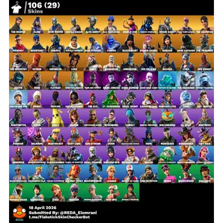 [PC/XBOX/PS] 106 SKINS 🧥OG STW ⚔️THE REAPER 💀LEVEL 1400🚀TAKE THE L 💃BLUE SQUIRE🛡️ELITE AGENT🪖1100 VB 💰FULL ACCESS