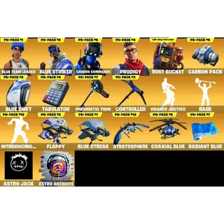 [PC/XBOX/PS]18 OG SKINS🔥LEVEL513🎖️BLUE TEAM LEADER💙BLUE STRIKER⚡CARBON COMMANDO🎮PETER GRIFFIN💰350 VB|FULL ACCESS