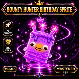Bounty Hunter Birthday Sprite | Level 5