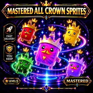 Mastered All Crown Sprites | Level 5