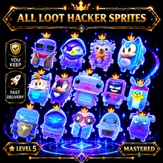 All New Loot Hacker Sprites | Level 5