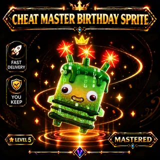 Cheat Master Birthday Sprite | Level 5