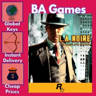 L.A Noire - Complete edition - Rockstar key