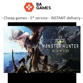 Monster Hunter: World - STEAM - INSTANT delivery