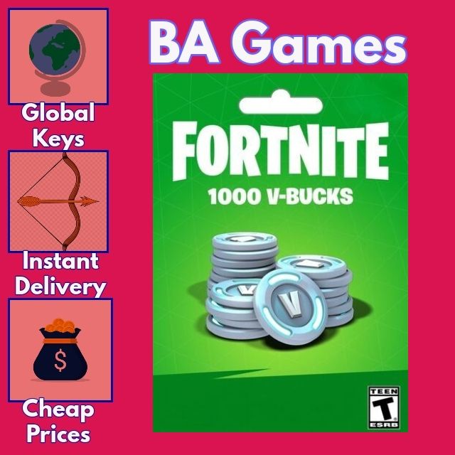 Code | Fortnite 1000 Vbucks - Game Items - Gameflip