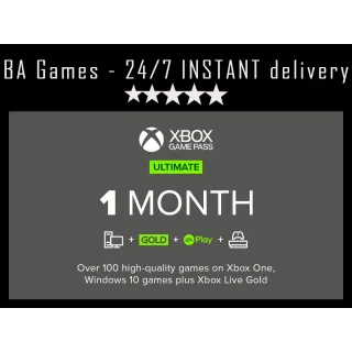 Xbox Game pass Ultimate 1 Month EU INSTANT delivery