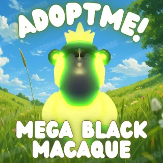 Mega Black Macaque
