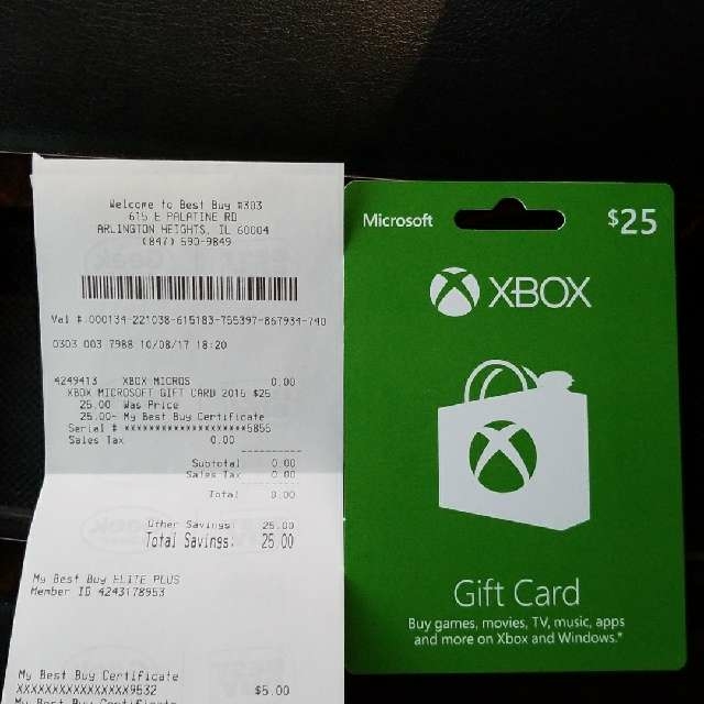 best buy xbox gift cards