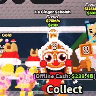 75mil La Ginger Sekolah