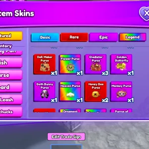 Spiked purse skin bundle