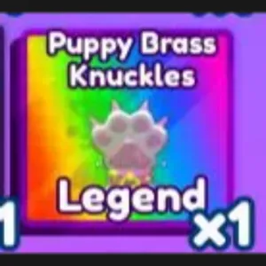 puppy brass knuckles