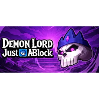 Demon Lord: Just a Block  🕹️ STEAM 🕹️ PC Computer -🕹️ Game Code