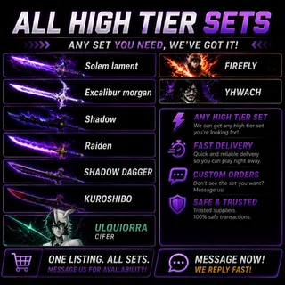 [Lineage Piece] High Tier Sets | Any Set Available | Fast Delivery | Custom Orders
