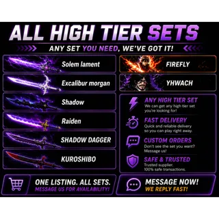 [Lineage Piece] High Tier Sets | Any Set Available | Fast Delivery | Custom Orders