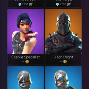 Black Knight 180+ skins